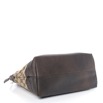 Gucci Monogram Laidback Crafty Dome Satchel Dark Brown 3 of 4