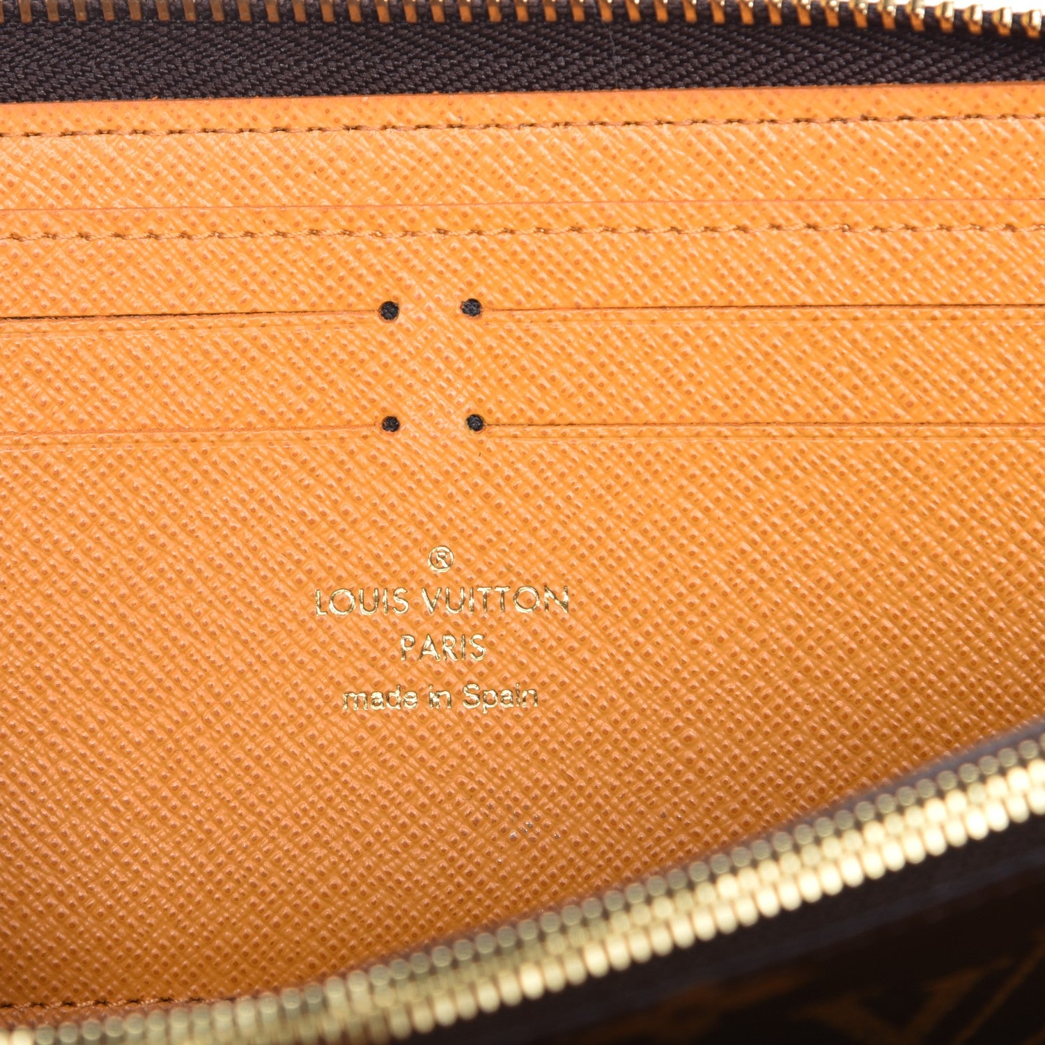 Louis Vuitton Monogram Clemence Wallet Safran 6 of 8