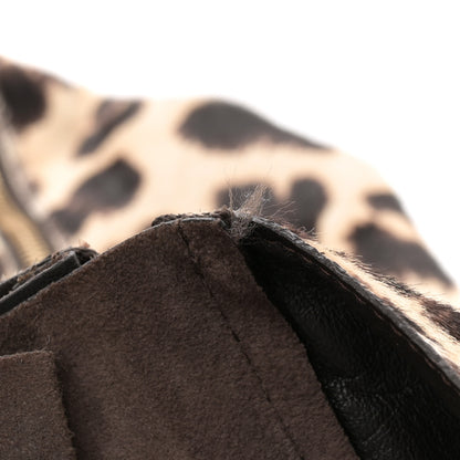 Celine Lambskin Calf Hair Leopard Print Vertical Cabas 10 of 10