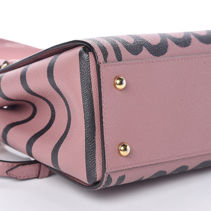 Burberry Soft Grain Calfskin Graphic Print Small Buckle Tote Dusty Pink 7 of 12