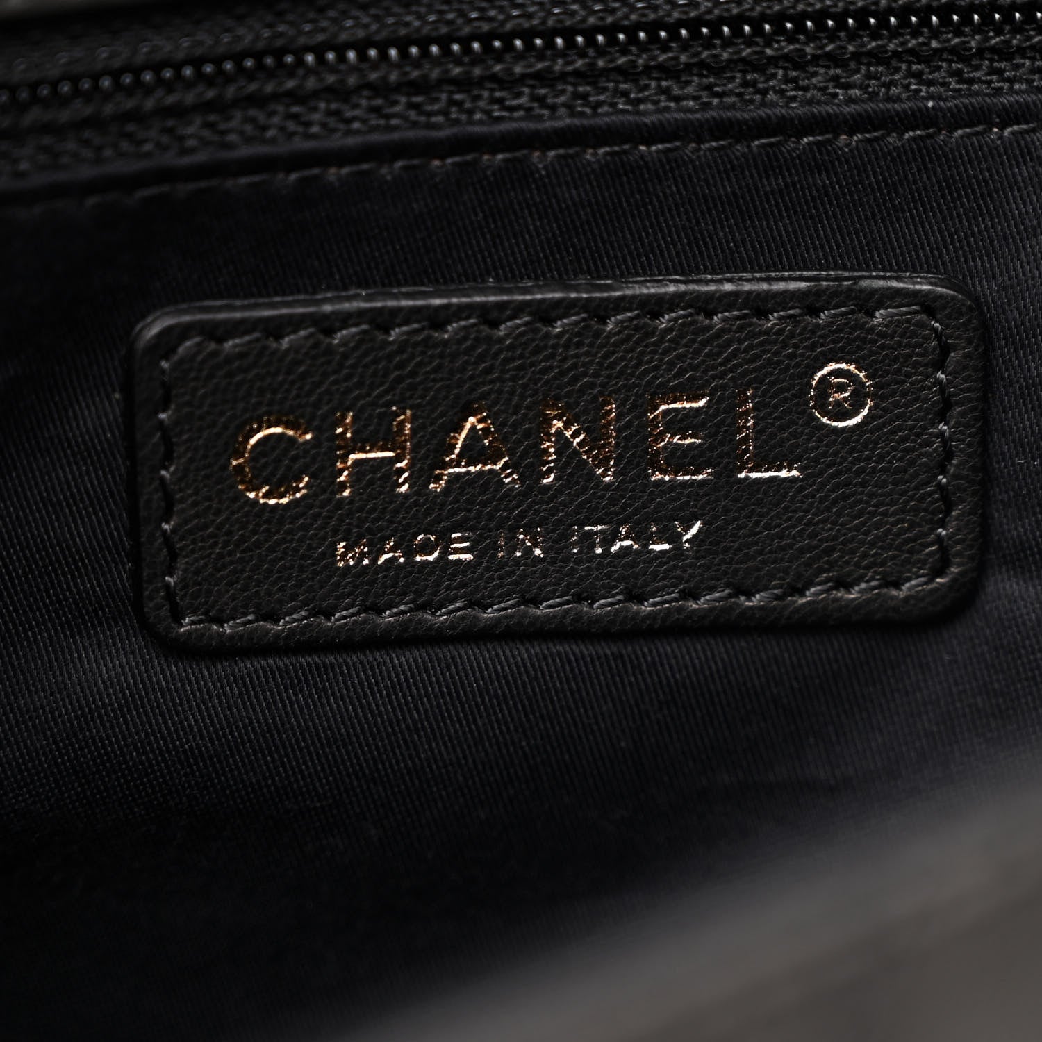 Chanel Lambskin Quilted Medium Cruise Charm Single Flap Black 6 of 10