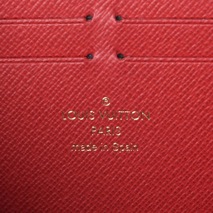 Louis Vuitton Damier Ebene Clemence Wallet Cherry 6 of 7