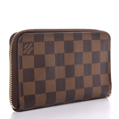 Louis Vuitton Damier Ebene Zippy Compact Wallet 3 of 8