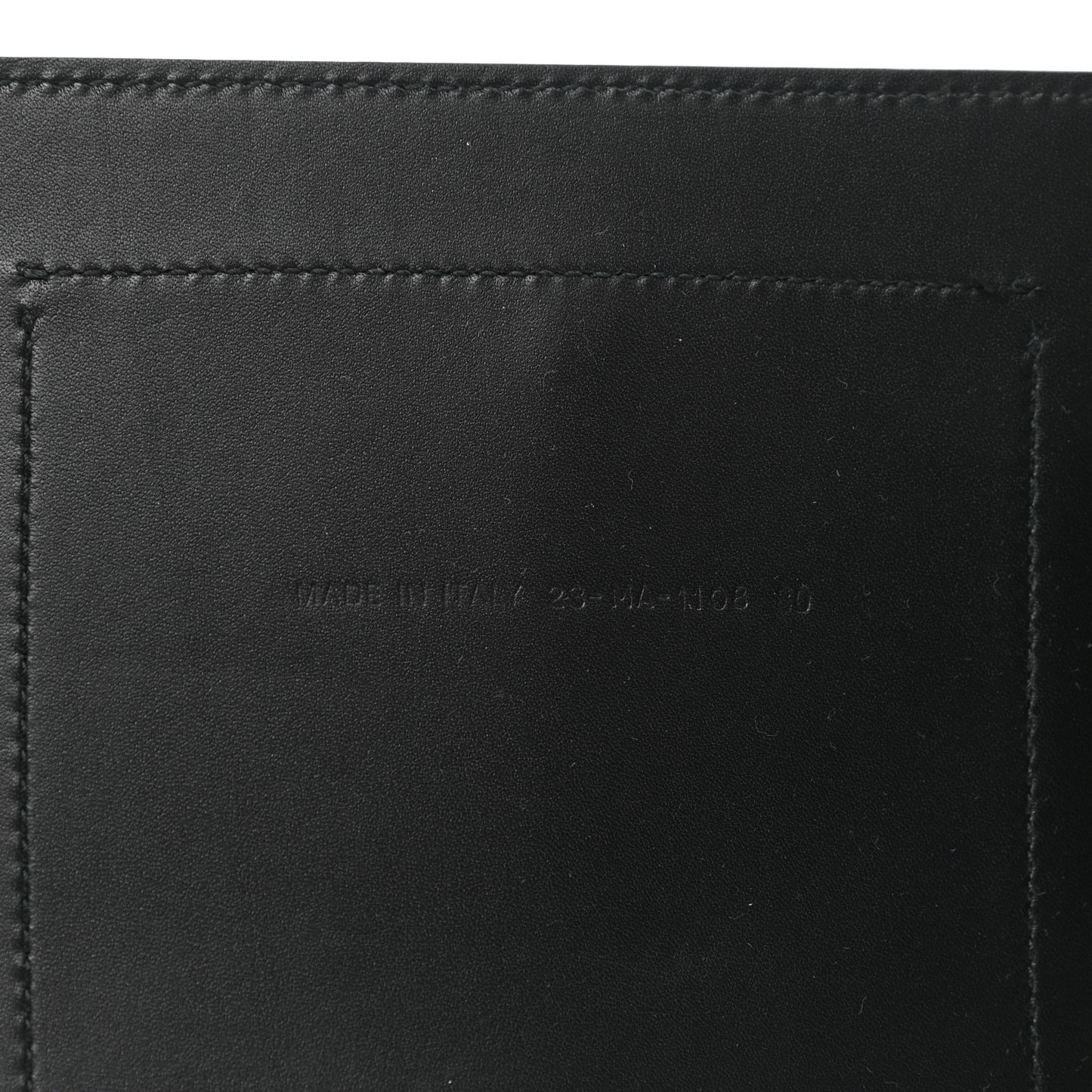 Calfskin Saddle Belt 80 Black