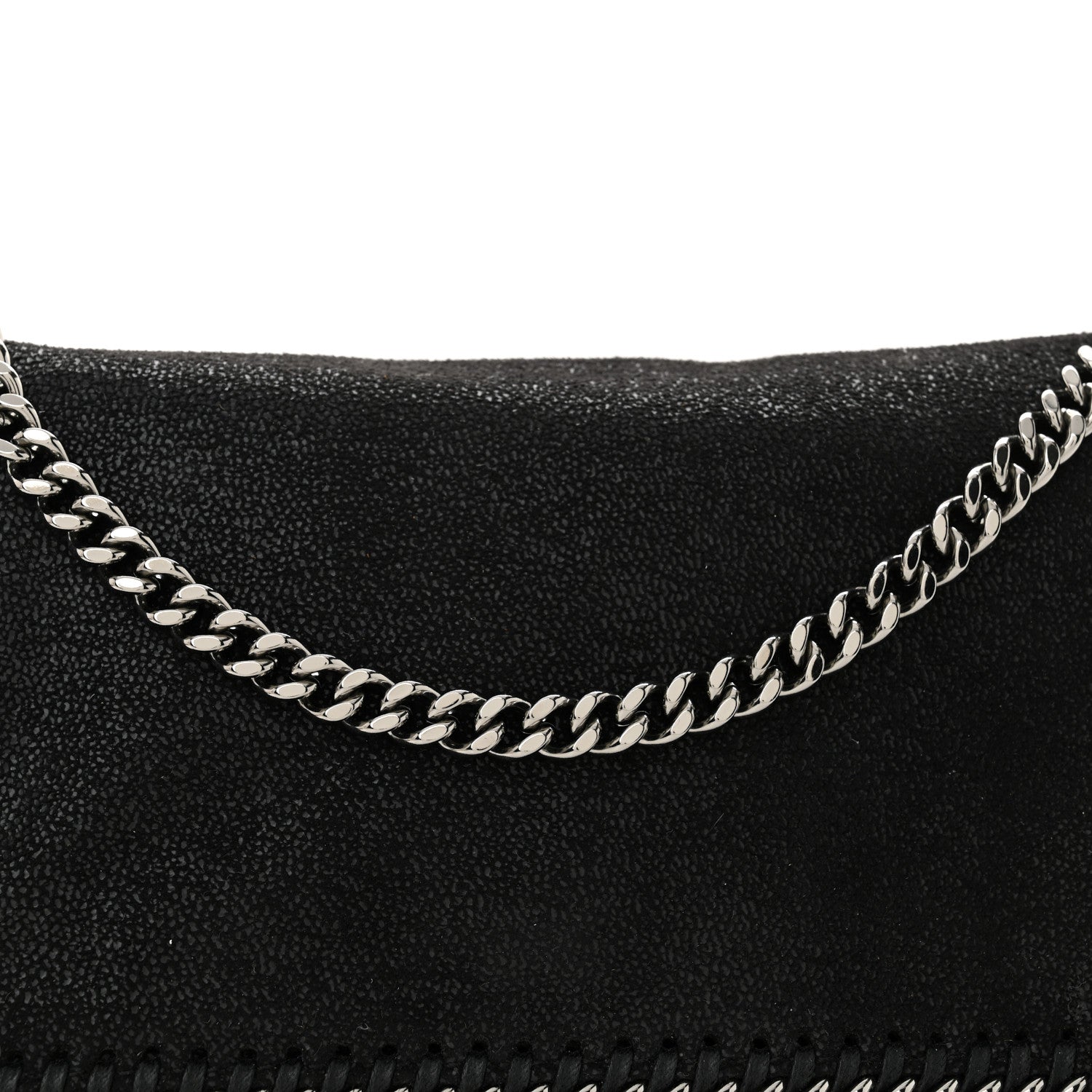 Stella McCartney Shaggy Deer Falabella Crossbody Bag Black 8 of 11