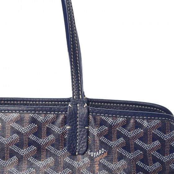 Goyardine Sac Hardy Pet Carrier PM Navy