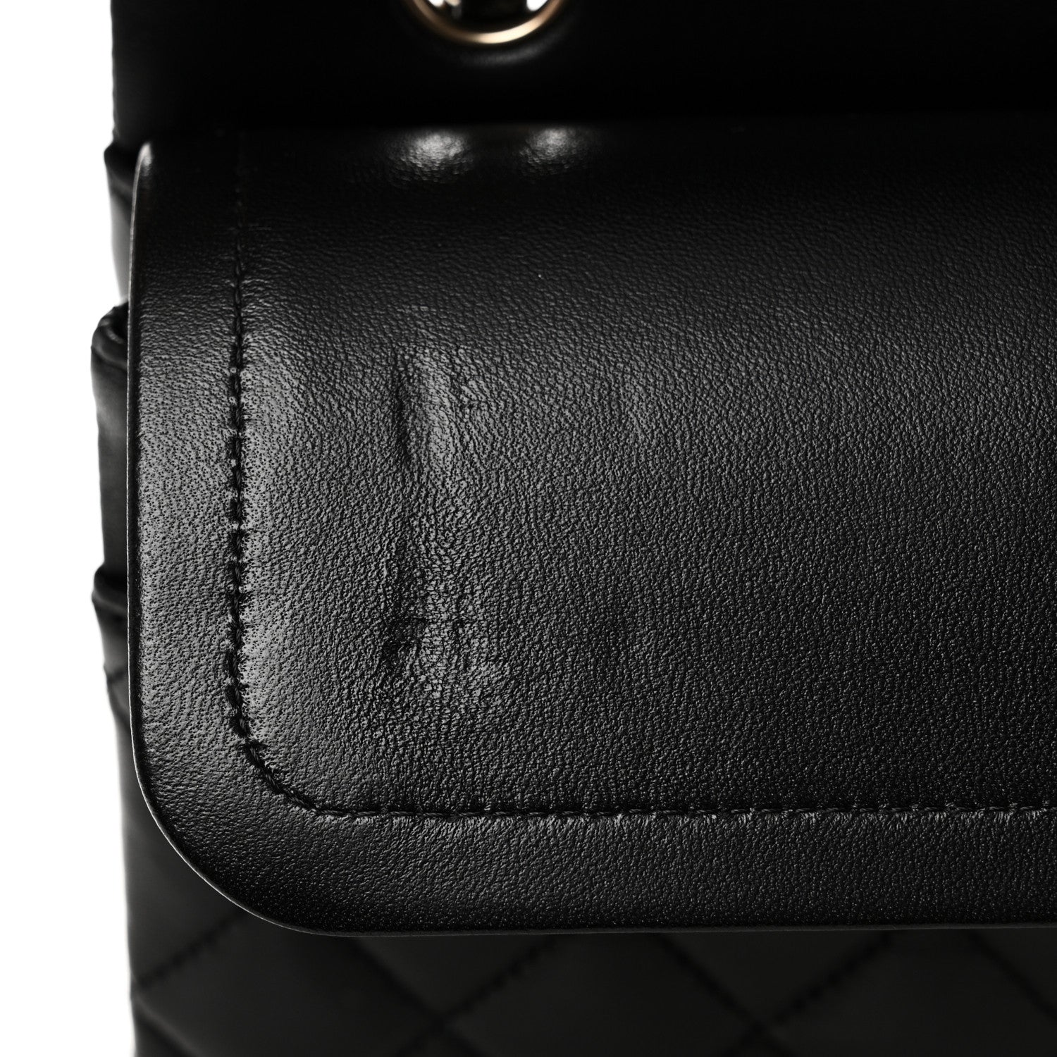 Chanel Lambskin Quilted Medium Hollywood Charms Double Flap Black 11 of 11
