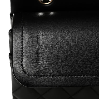 Chanel Lambskin Quilted Medium Hollywood Charms Double Flap Black 11 of 11