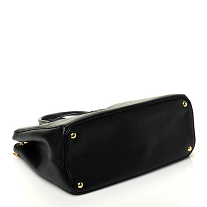Prada Saffiano Large Galleria Double Zip Tote Black 4 of 9
