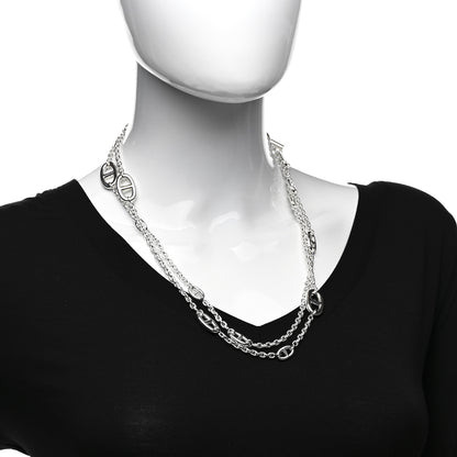 Hermes Sterling Silver Farandole Necklace 120 2 of 5