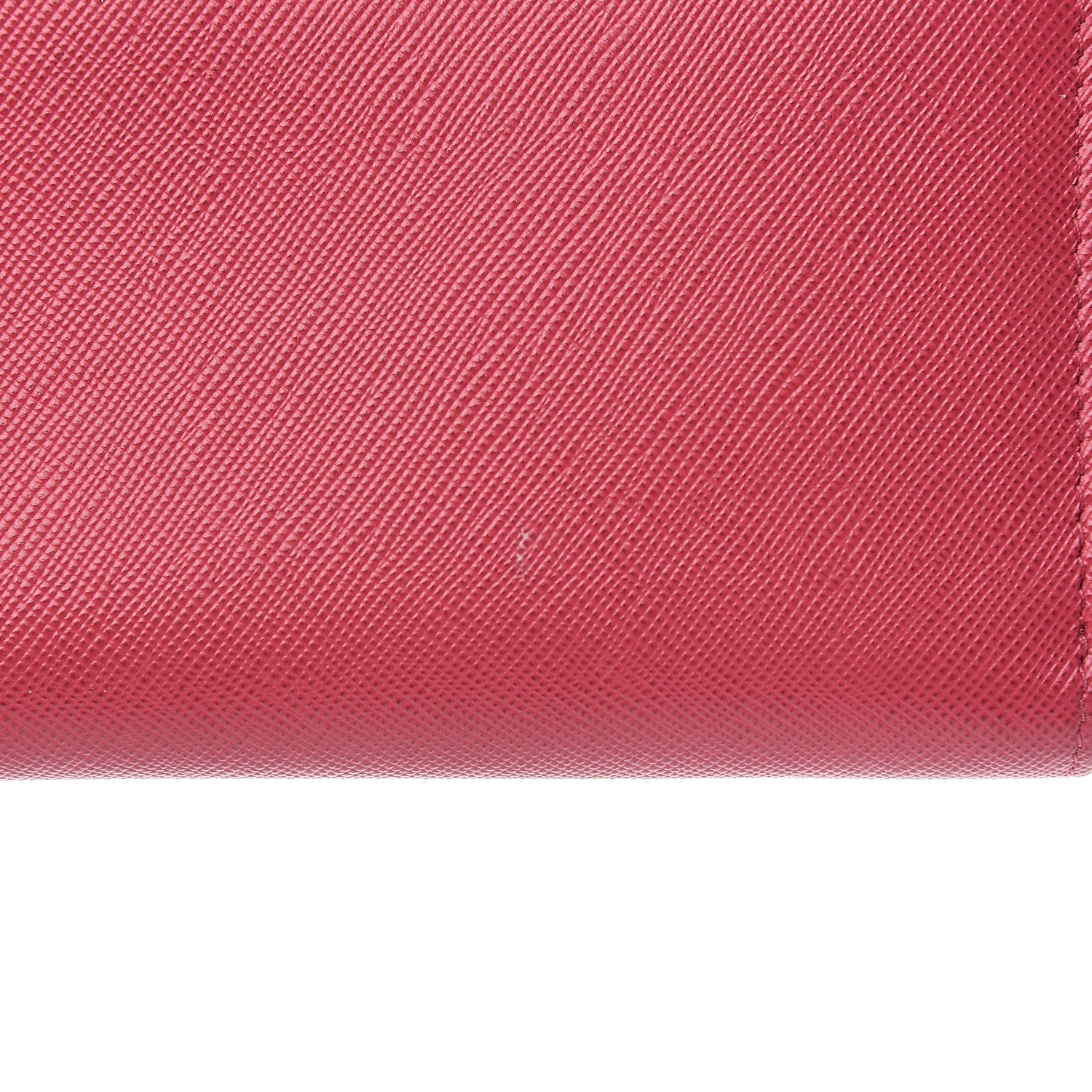 Prada Saffiano Zip Around Wallet Peonia 10 of 11