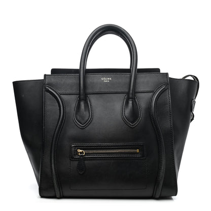 Celine Smooth Calfskin Mini Luggage Black 1 of 4
