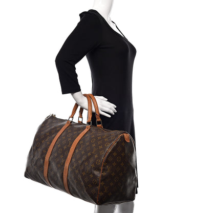 Louis Vuitton Monogram Keepall 50 2 of 13