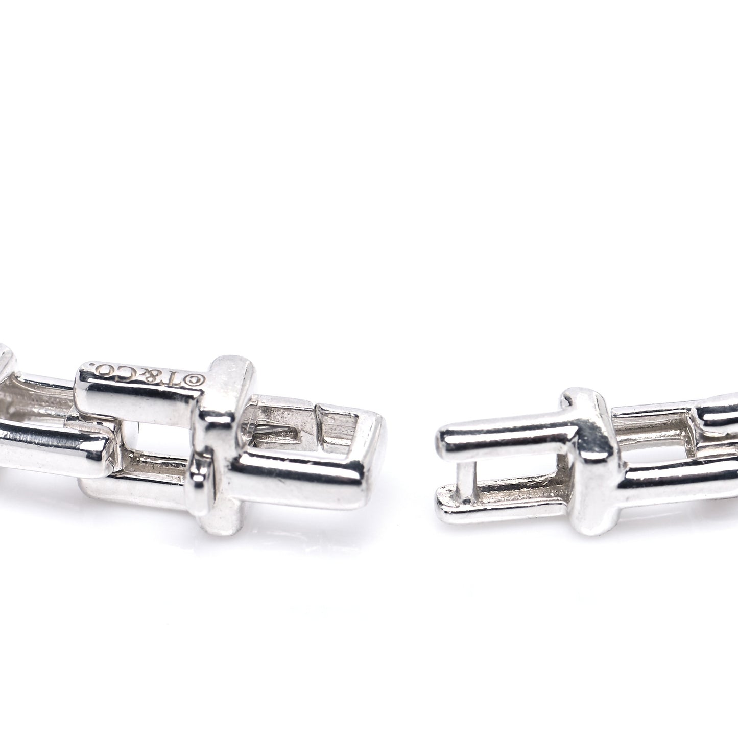 Sterling Silver Narrow T Chain Bracelet