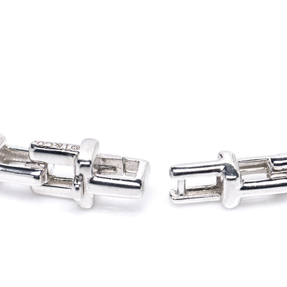 Tiffany Sterling Silver Narrow T Chain Bracelet 5 of 6