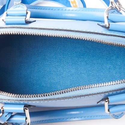 Louis Vuitton Epi Jacquard Alma BB Bleuet 6 of 8