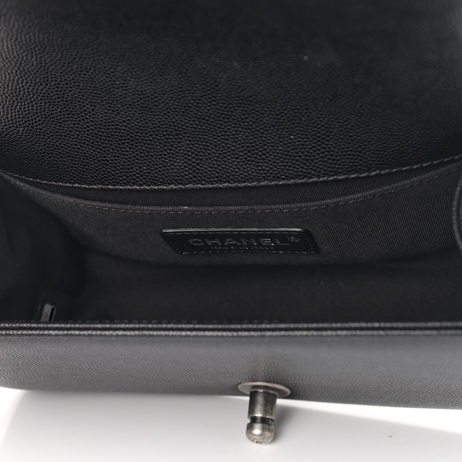 Chanel Caviar Quilted Small Boy Flap Black 5 of 11