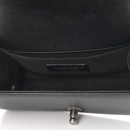 Chanel Caviar Quilted Small Boy Flap Black 5 of 11