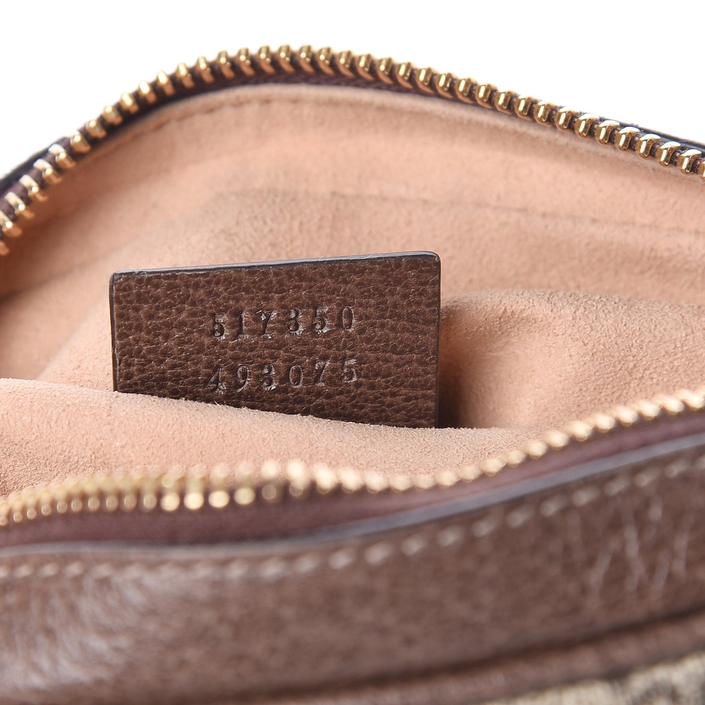 GG Supreme Monogram Web Mini Ophidia Shoulder Bag Brown