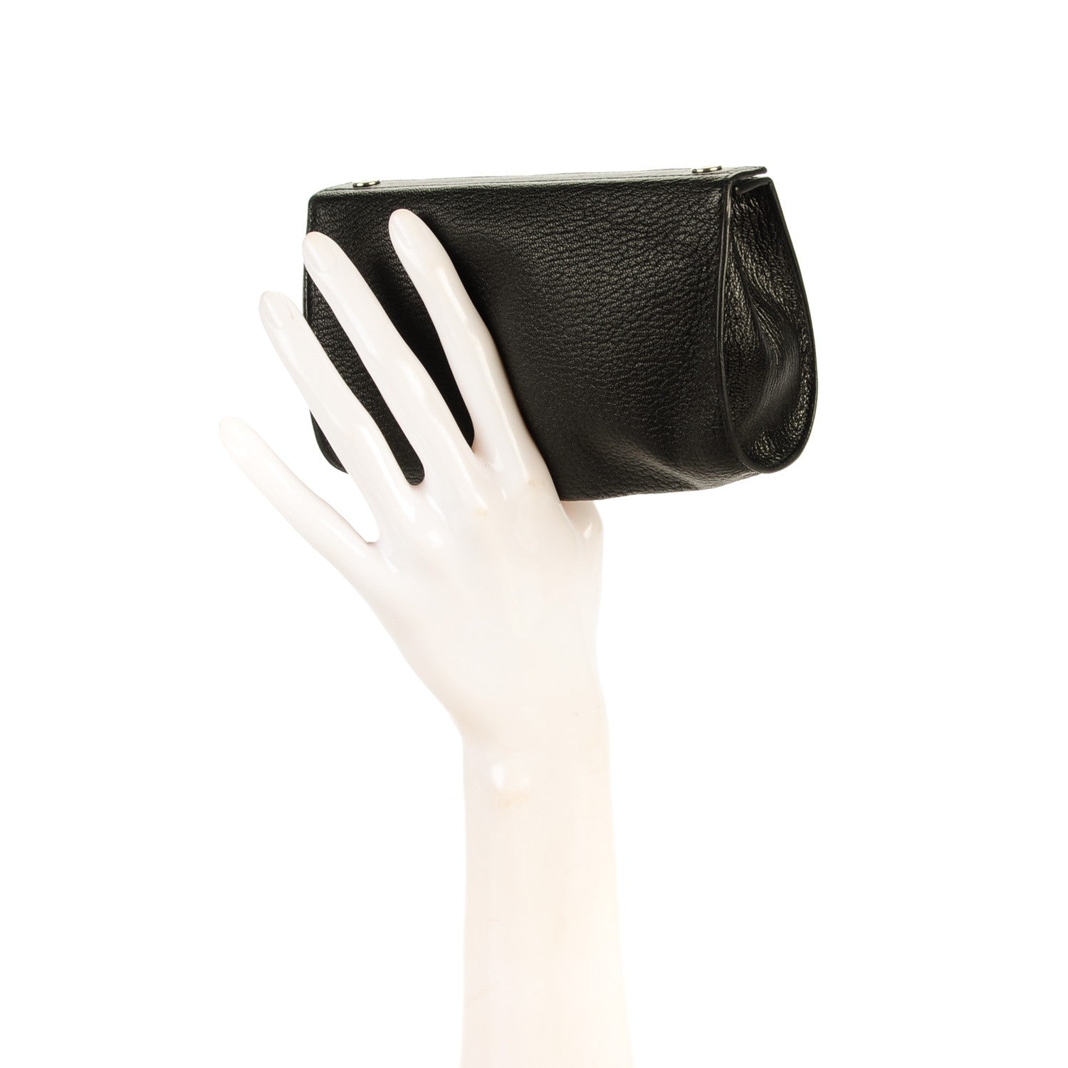 Hermes Chevre Mysore Karo PM Black 2 of 8