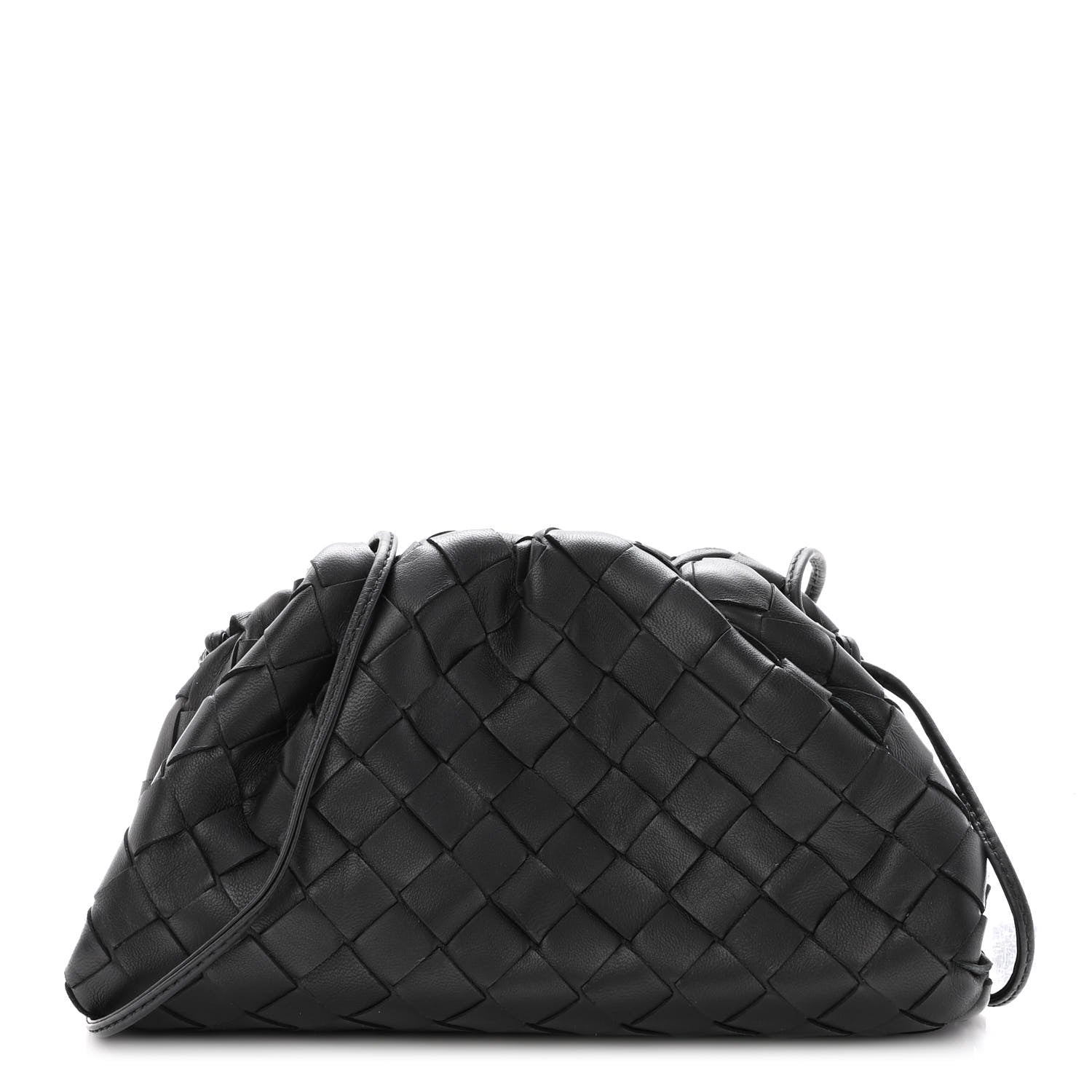 Bottega Veneta Nappa Intrecciato The Mini Pouch Black 1 of 9