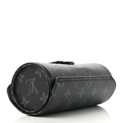 Louis Vuitton Monogram Eclipse 3 Watch Travel Case 5 of 7