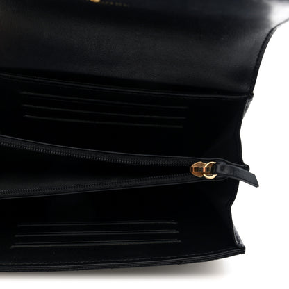 Chanel Caviar Quilted Medium Filigree Flap Wallet Black 5 of 7
