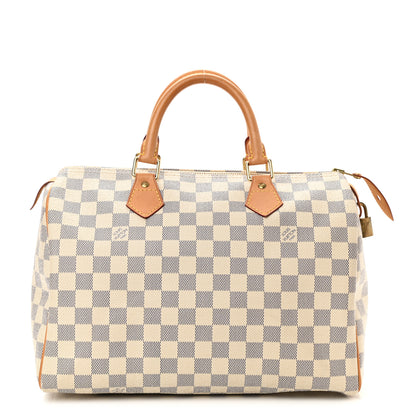 Louis Vuitton Damier Azur Speedy 30 1 of 8
