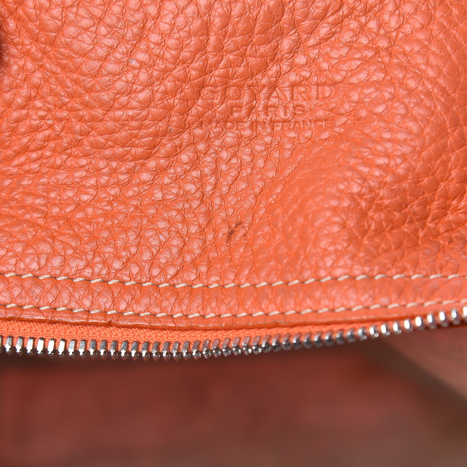 Goyard Goyardine Sac Hardy Pet Carrier PM Orange 16 of 36