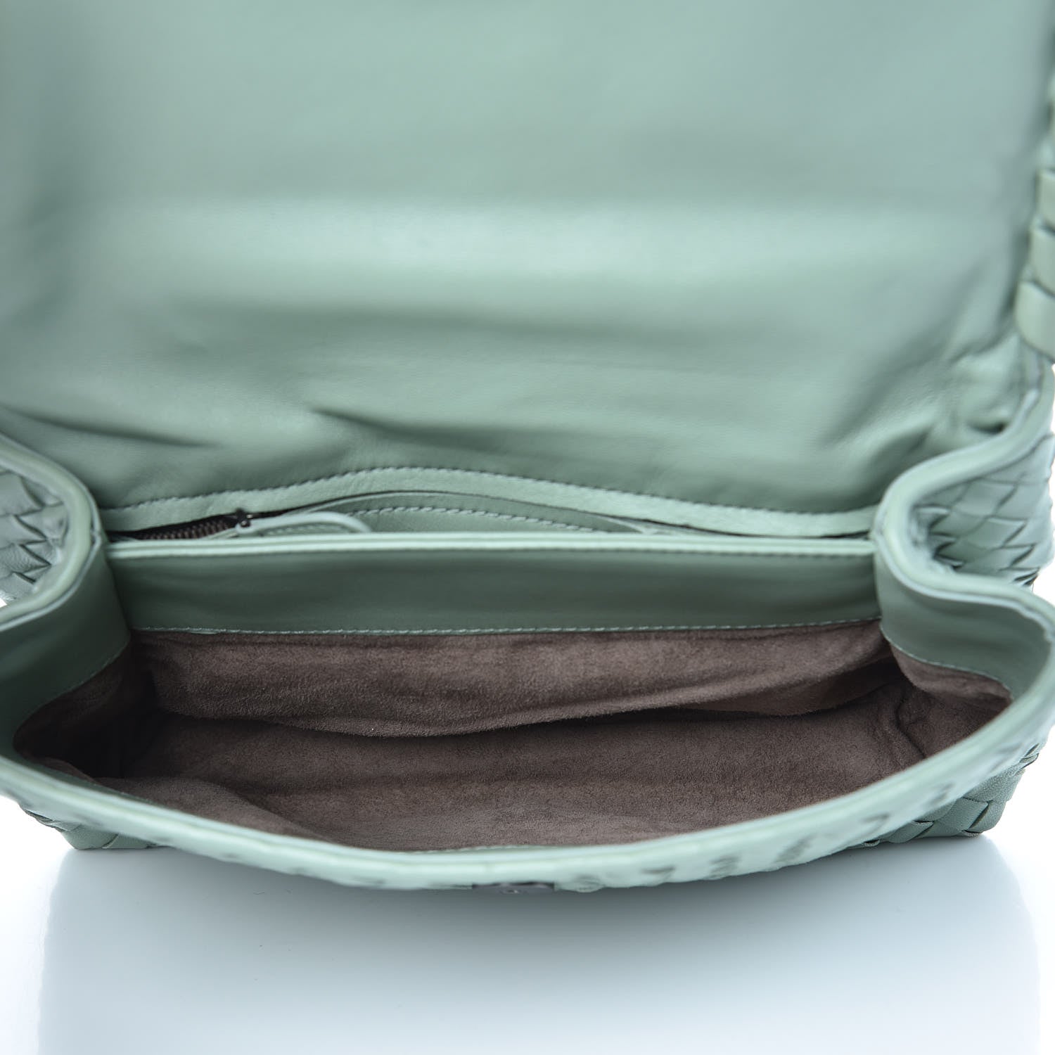 Bottega Veneta Nappa Intrecciato Small Olimpia Bag New Sage 5 of 13