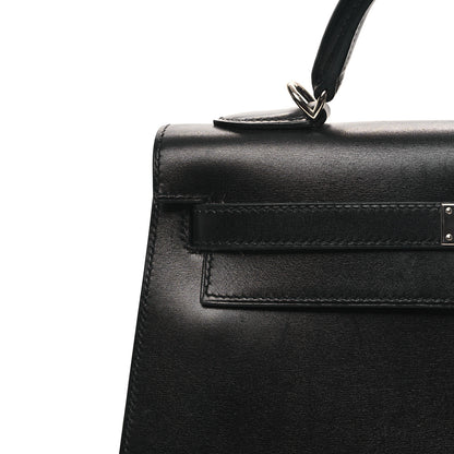 Hermes Box Kelly Sellier 32 Black 12 of 13