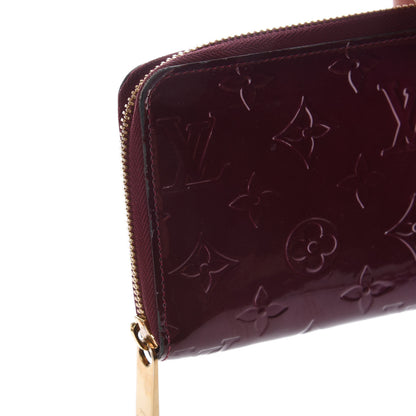 Louis Vuitton Vernis Zippy Wallet Rouge Fauviste 8 of 12