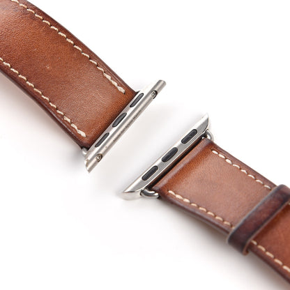 Hermes Barenia 38mm Apple Watch Double Tour Band Fauve 5 of 8