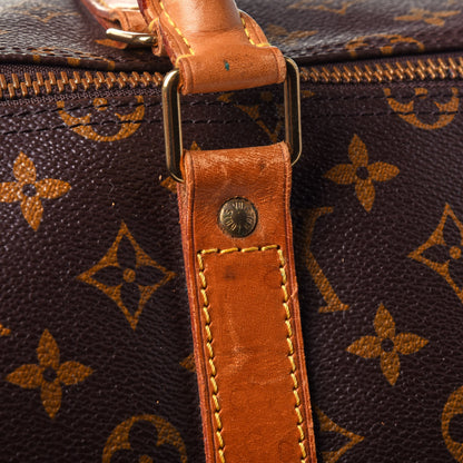 Louis Vuitton Monogram Keepall Bandouliere 55 11 of 14