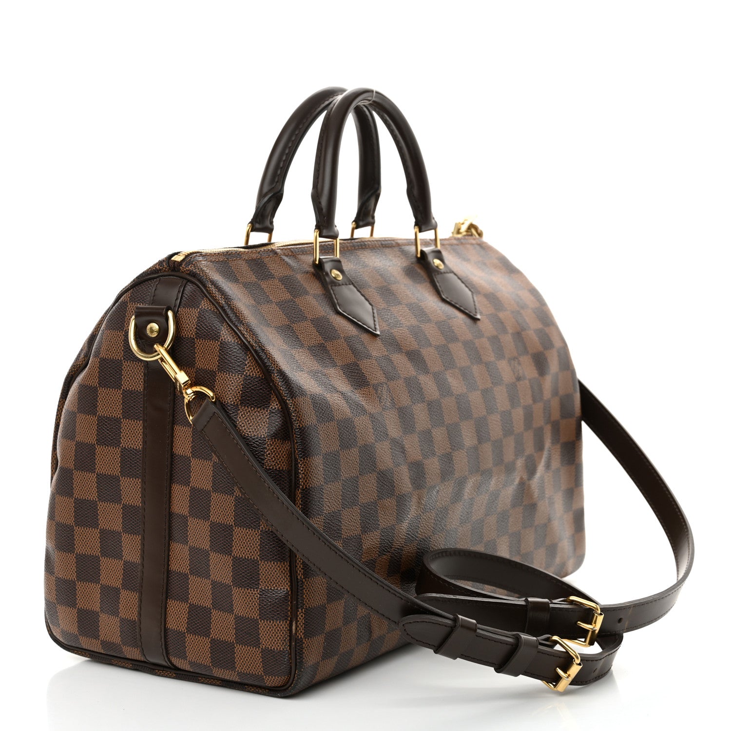 Louis Vuitton Damier Ebene Speedy Bandouliere 35 3 of 12