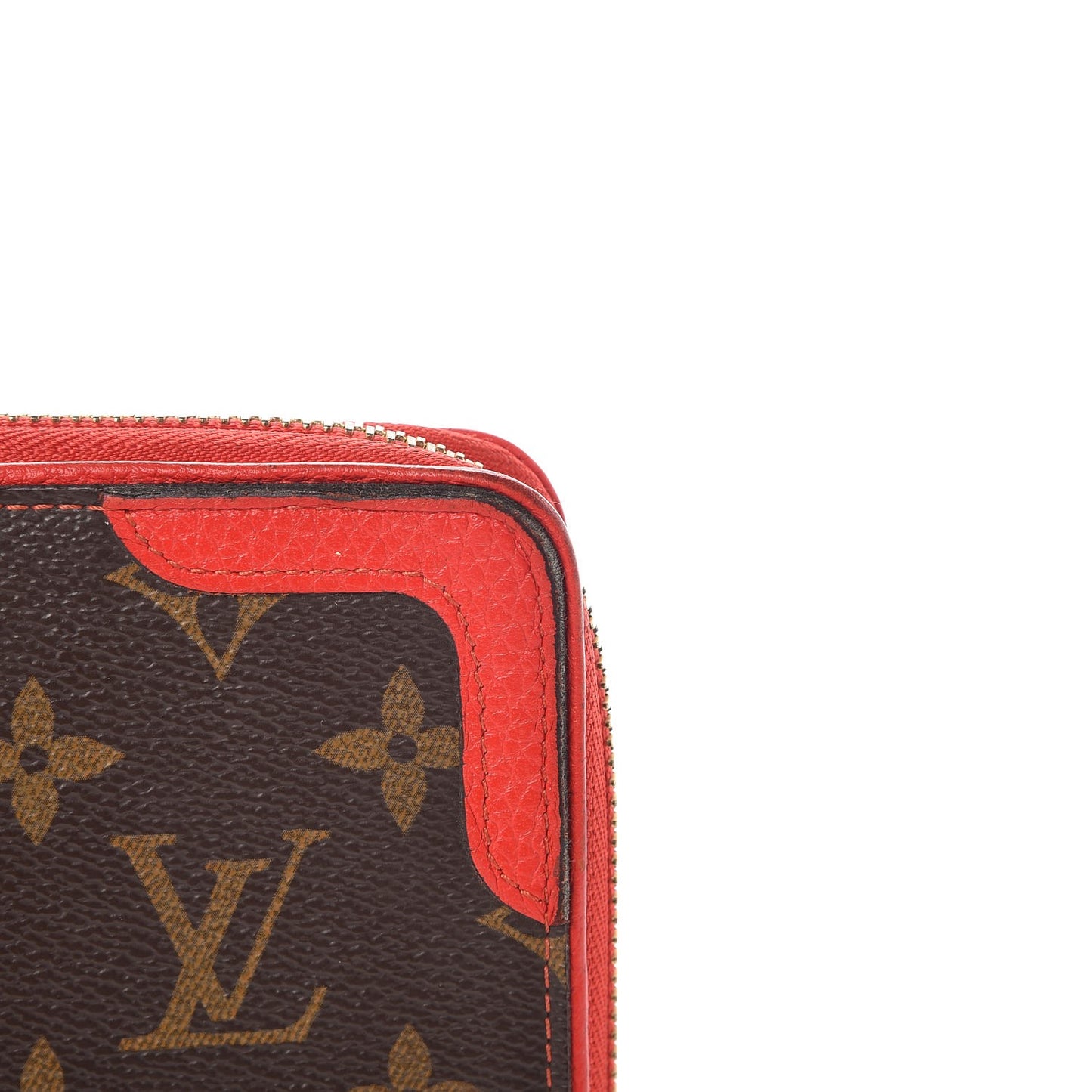 Monogram Daily Organizer Red