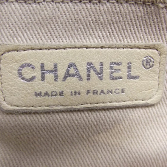 Chanel Denim Jersey Stitched Mademoiselle Messenger Bag 7 of 9