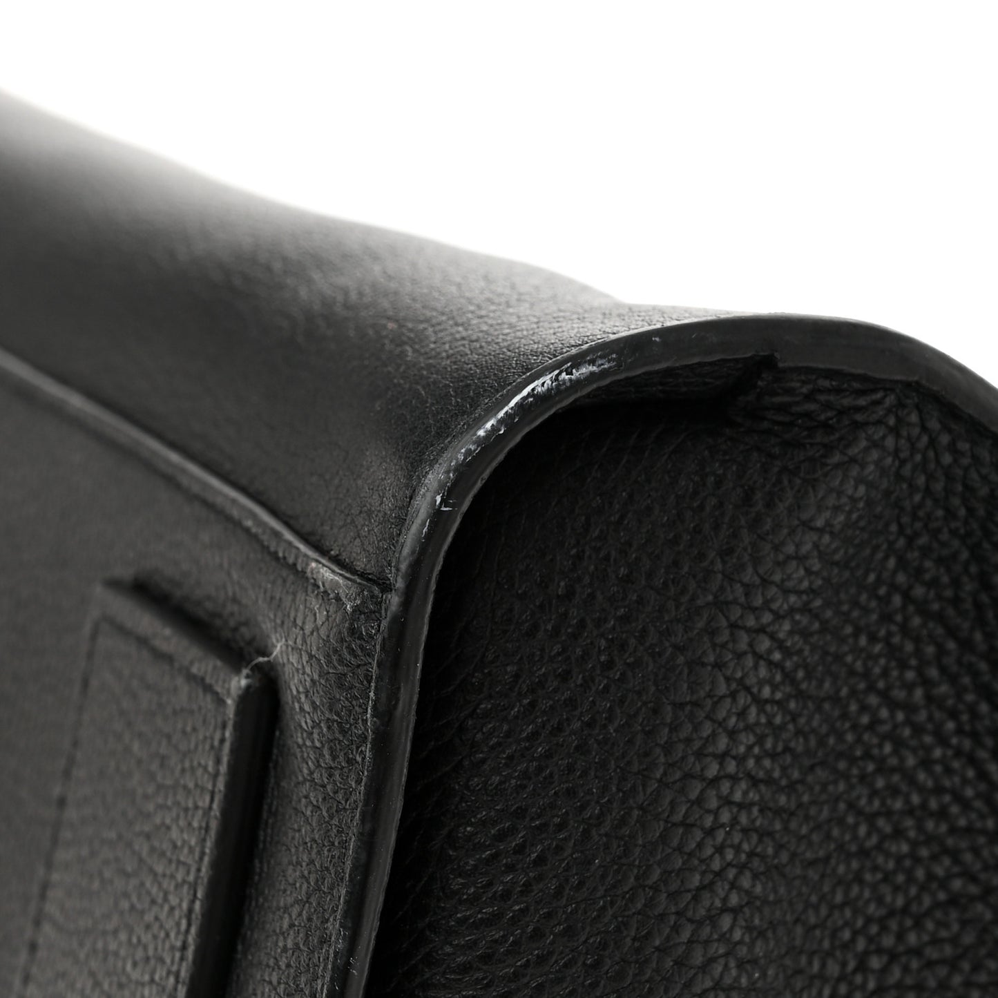 Grained Calfskin Medium Souple Sac De Jour Duffle Black