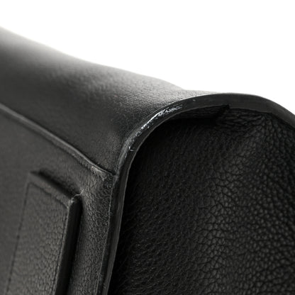 Saint Laurent Grained Calfskin Medium Souple Sac De Jour Duffle Black 11 of 14