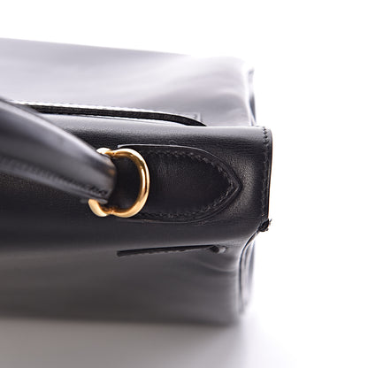 Hermes Box Kelly Retourne 28 Black 14 of 43