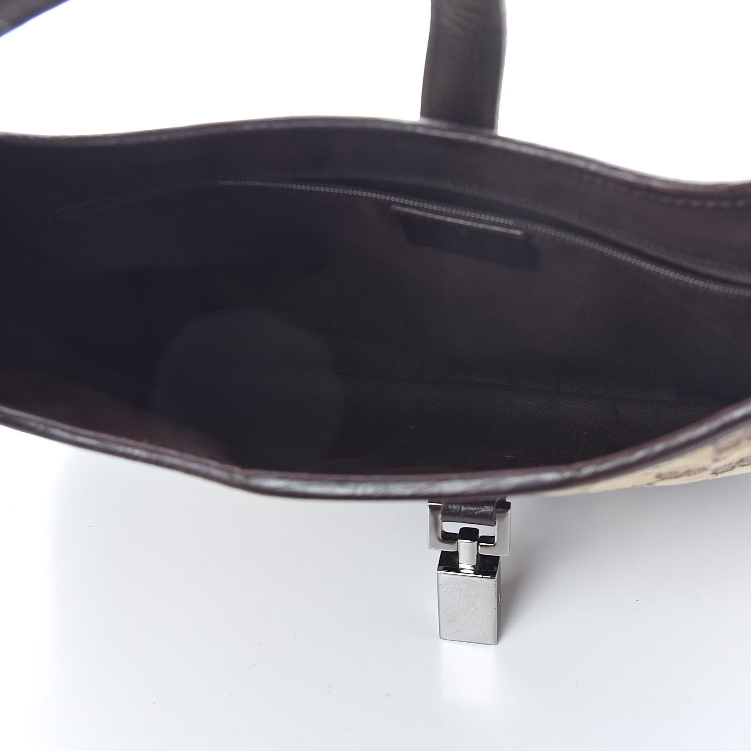Gucci Monogram Web Jackie O Hobo Dark Brown 5 of 9