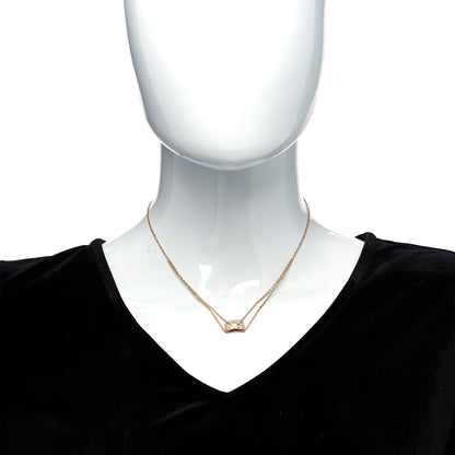 Chanel 18K Beige Gold Coco Crush Pendant Necklace 2 of 6