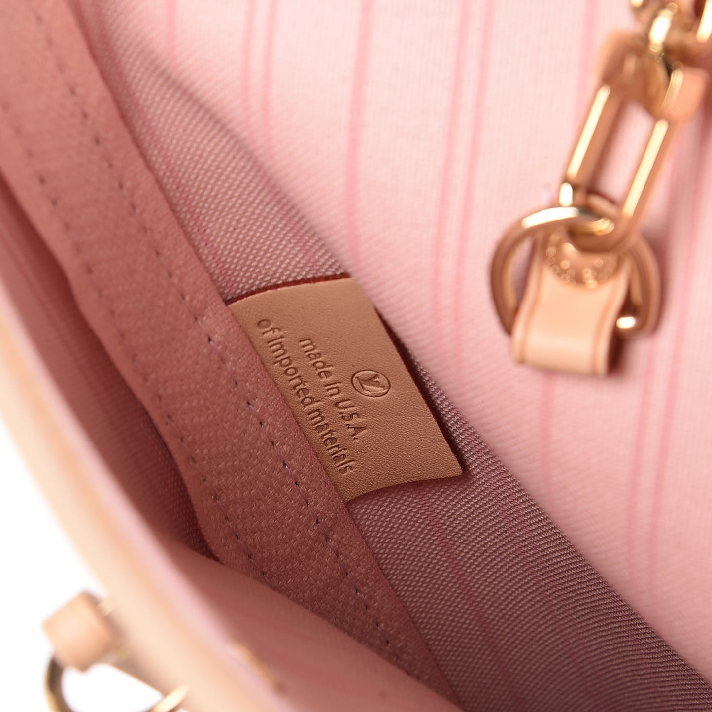 Damier Azur Neo Neverfull MM Rose Ballerine