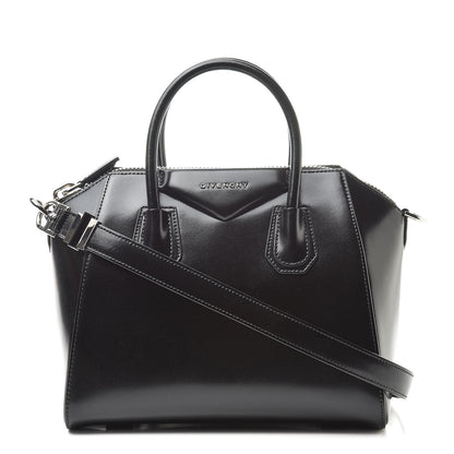 Givenchy Shiny Lord Calfskin Small Antigona Black 1 of 10