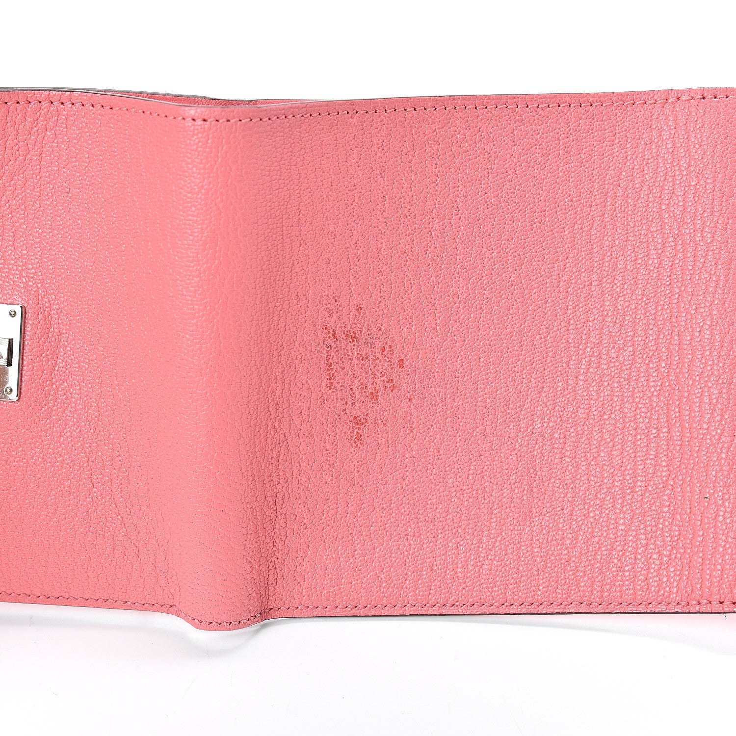 Hermes Chevre Mysore Clic 12 Wallet Rose Ete 9 of 11