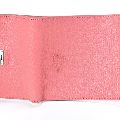 Hermes Chevre Mysore Clic 12 Wallet Rose Ete 9 of 11