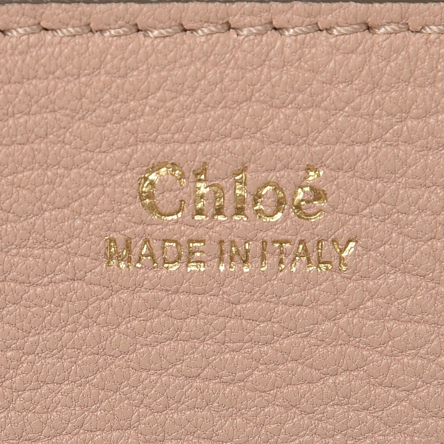 Chloe Grained Lambskin Drew Shoulder Bag Cement Pink 11 of 11