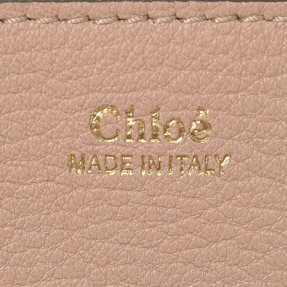Chloe Grained Lambskin Drew Shoulder Bag Cement Pink 11 of 11