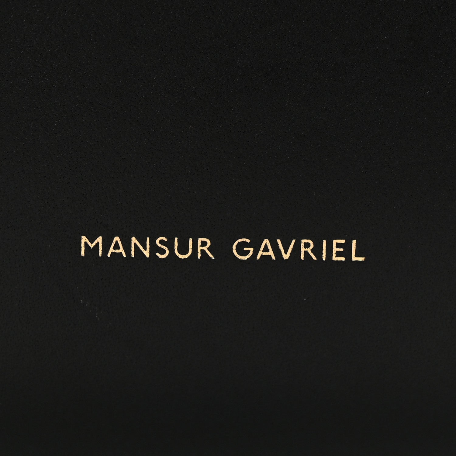 Mansur Gavriel Calfskin Mini Bucket Bag Black Flamma 9 of 13