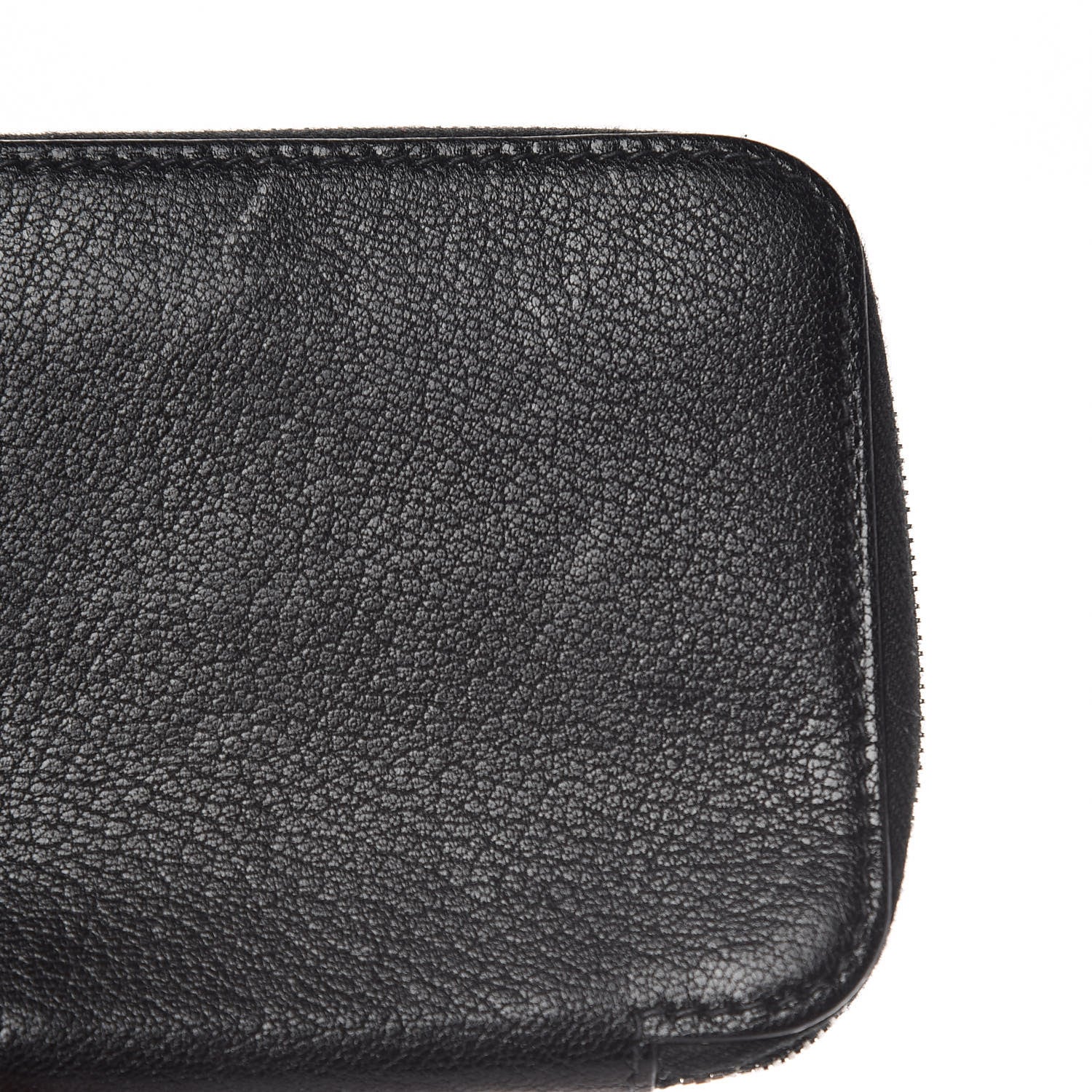 Hermes Chevre Mysore Globe Trotter Zip Agenda PM Black 10 of 11